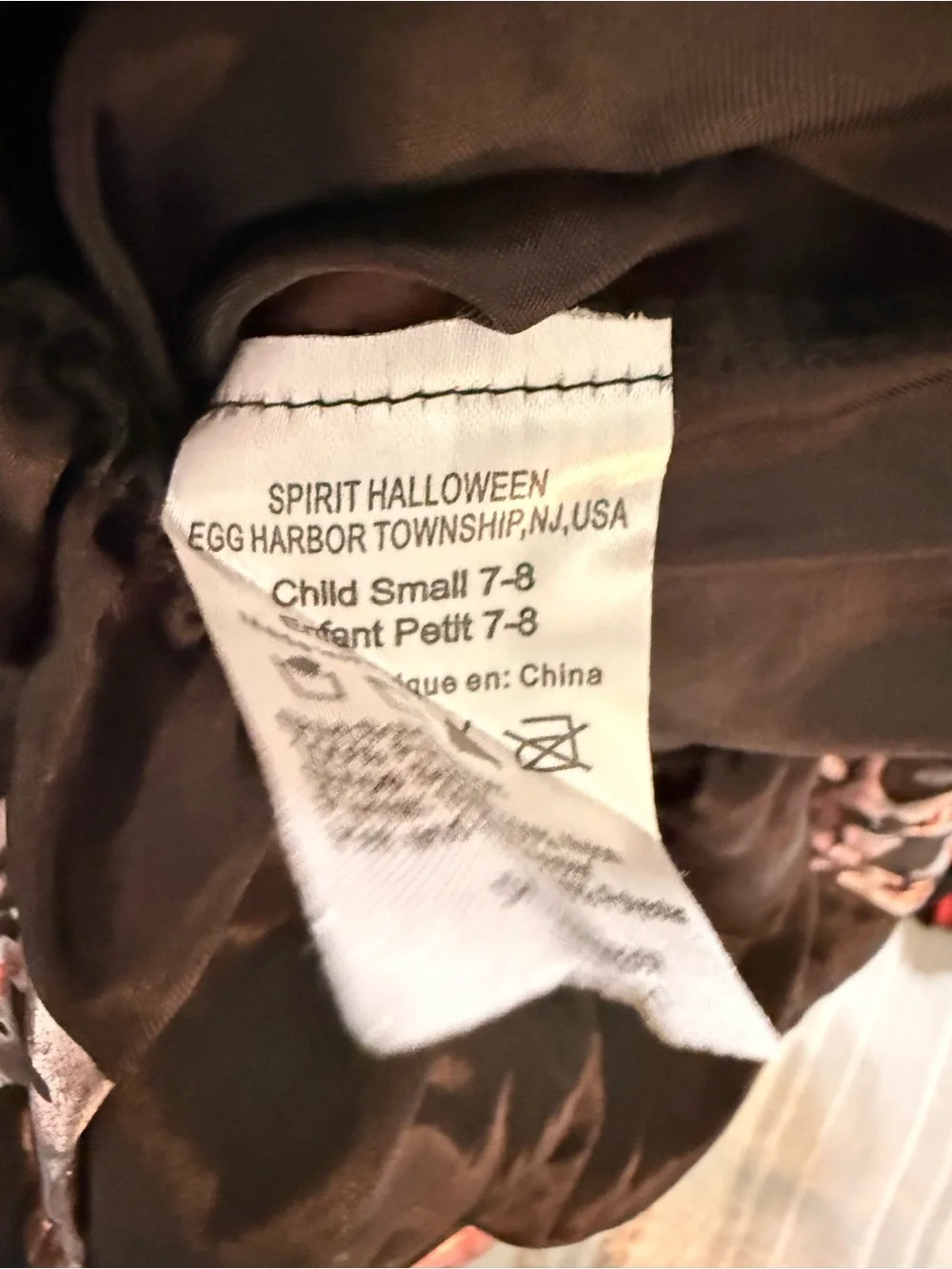 Spirit Boys Carver the Clown Sz S 7-8